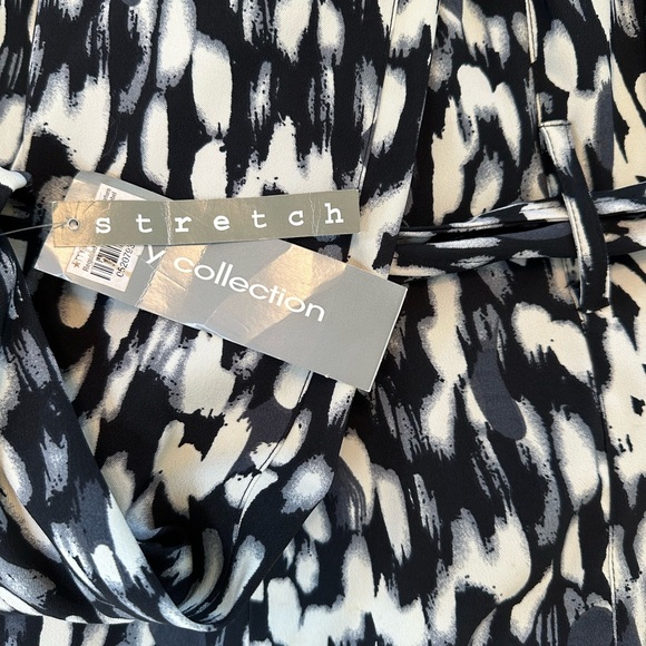 Macyβs NWT NY COLLECTION ANIMAL PRINT LINED BLAZER JACKET π - Picture 12 of 12